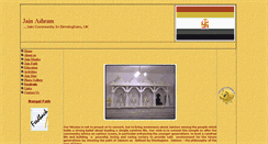 Desktop Screenshot of jainashram.cubixws.co.uk